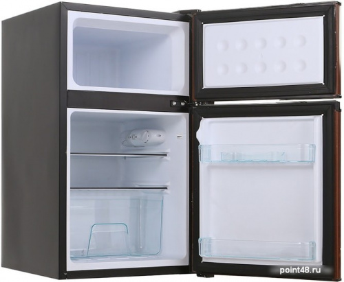 Холодильник Tesler RCT-100 (графит) в Липецке фото 2