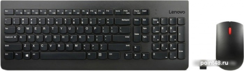 Купить Клавиатура + мышь Lenovo Essential клав:черный мышь:черный USB беспроводная slim в Липецке