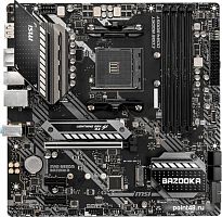 Материнская плата MSI MAG B550M BAZOOKA Soc-AM4 AMD B550 4xDDR4 mATX AC`97 8ch(7.1) GbLAN RAID+HDMI+DP