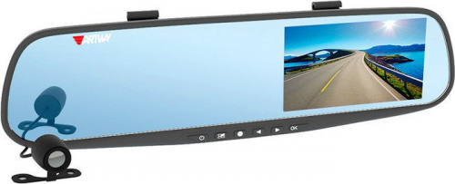 Видеорегистратор Artway AV-600 черный 1.3Mpix 1080x1920 1080p 120гр.