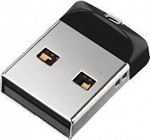 Купить Флеш Диск Sandisk 32Gb Cruzer Fit SDCZ33-032G-G35 USB2.0 черный в Липецке