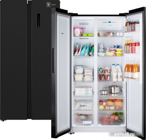 Холодильник side by side Weissgauff WSBS 600 XB NoFrost Inverter в Липецке фото 2