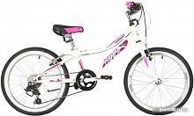 Купить Детский велосипед Novatrack Alice 6.V 2021 20SH6V.ALICE.WT21 (белый) в Липецке