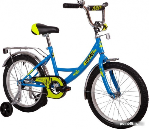 Купить Детский велосипед Novatrack Urban 18 2022 183URBAN.BL22 (голубой) в Липецке на заказ фото 2