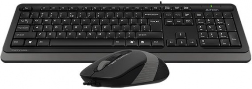 Купить Клавиатура + мышь A4 Fstyler F1010 клав:черный/серый мышь:черный/серый USB Multimedia в Липецке фото 2