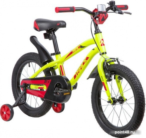 Купить Детский велосипед Novatrack Prime 16 (зеленый/красный, 2019) в Липецке на заказ фото 2