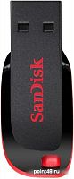 Купить Память SanDisk Cruzer Blade  32GB, USB 2.0 Flash Drive, красный, черный в Липецке