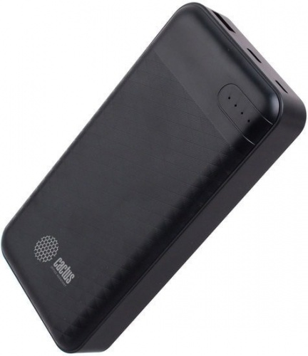 Мобильный аккумулятор Cactus CS-PBFSET-20000 20000mAh 2.1A 2xUSB черный в Липецке фото 2