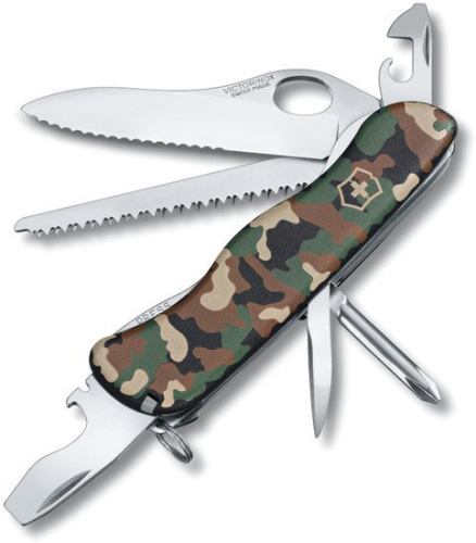 Купить Нож перочинный Victorinox Trailmaster (0.8463.MW94) 111мм 12функций камуфляж карт.коробка в Липецке