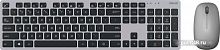 Купить Клавиатура + мышь Asus W5000 клав:серый/черный мышь:серый USB беспроводная slim Multimedia в Липецке