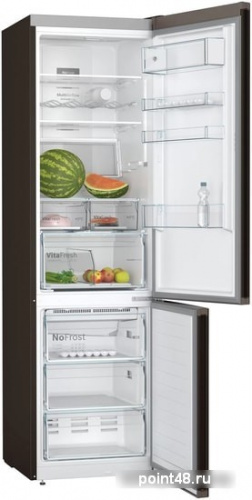 Холодильник Bosch KGN39XD20R темно-коричневый (двухкамерный) в Липецке фото 3