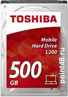 Жесткий диск Toshiba SATA-II 500Gb HDWK105UZSVA L200 Slim (5400rpm) 8Mb 2.5