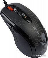 Купить Мышь A4Tech V-Track F5 черный/рисунок оптическая (3000dpi) USB (6but) в Липецке