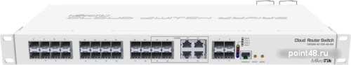 Купить Коммутатор MikroTik CRS328-4C-20S-4S+RM 20SFP 4SFP+ управляемый в Липецке