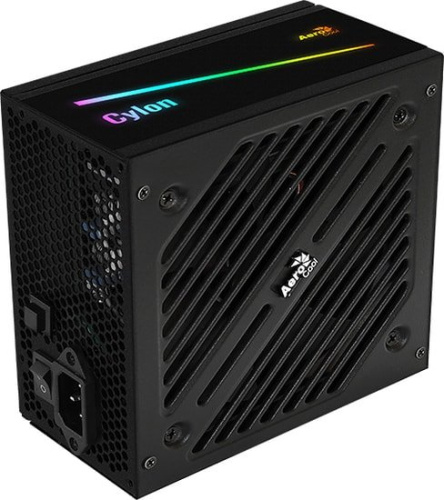 Блок питания Aerocool ATX 400W CYLON 400 80+ (24+4+4pin) 120mm fan color 4xSATA RTL фото 2