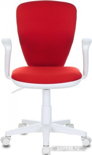 Кресло детское Бюрократ KD-W10AXSN/26-22 красный 26-22 (пластик белый) фото 2