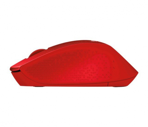 Купить Мышь Logitech M330 Silent Plus красный оптическая (1000dpi) беспроводная USB (2but) в Липецке фото 3