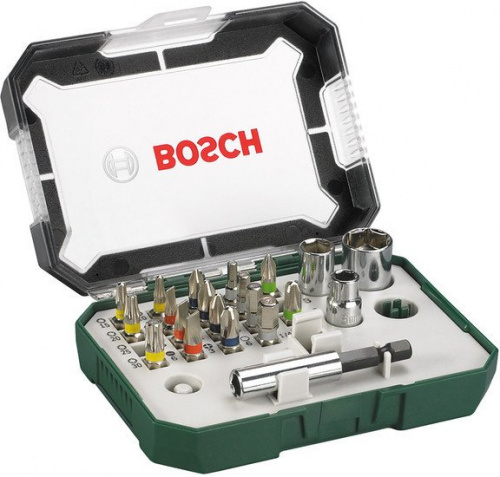 Набор бит Bosch 2607017322 26 предметов фото 2
