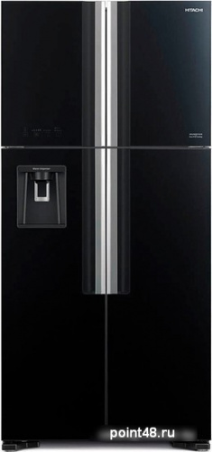 Четырёхдверный холодильник Hitachi R-W660PUC7GBK в Липецке
