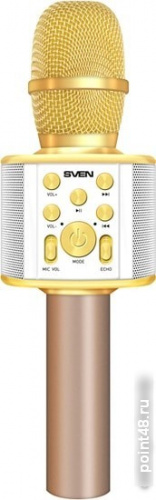 Купить Микрофон SVEN MK-950, белый-золотой в Липецке