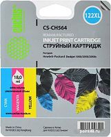 Купить Картридж струйный Cactus CS-CH564 №122XL tri-color (18мл) (330стр. для HP DJ 1050/2050/2050s) (CS-CH564) в Липецке