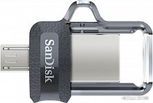 Купить Флеш Диск Sandisk 64Gb Ultra Dual SDDD3-064G-G46 USB3.1 черный в Липецке