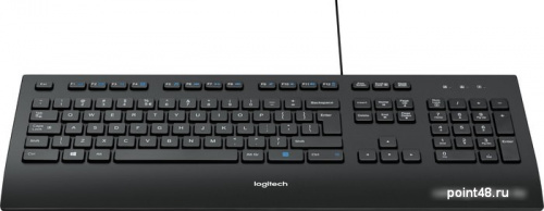 Купить Клавиатура Logitech K280e, тихий ход клавиш, USB, черный в Липецке фото 2