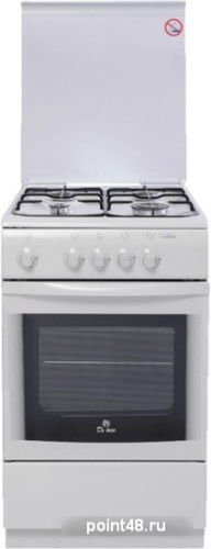 Плита Газовая De Luxe 506040.05г белый в Липецке