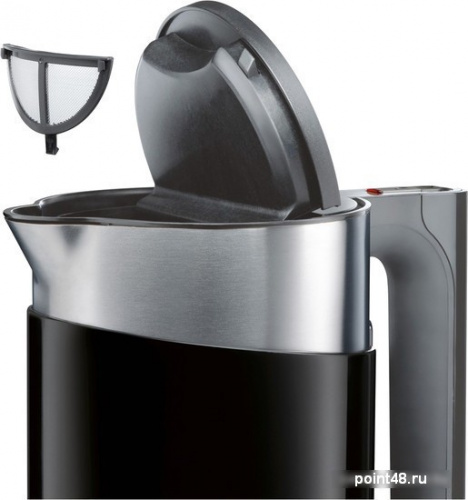 Купить Чайник электрический Bosch TWK861P3RU 1.5л. 2400Вт черный (корпус: пластик) в Липецке фото 2