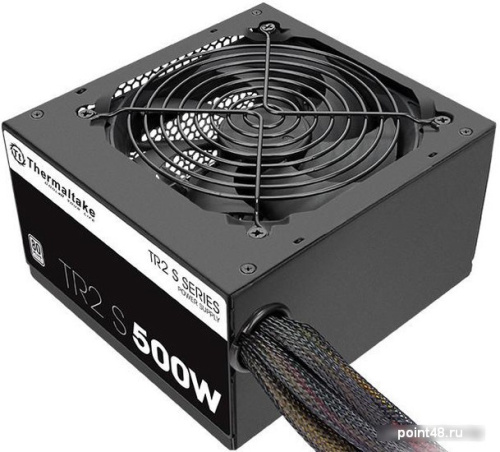 Блок питания 500W Thermaltake TR2 S (ATX, 120mm, 5xSATA, 2xPCI-E, APFC, 80+, BOX) (PS-TRS-0500NPCWEU-2)