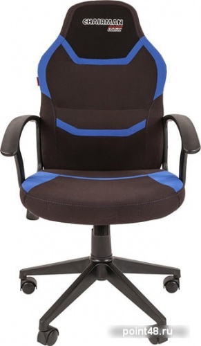 Кресло CHAIRMAN Game 9 (черный/синий) фото 2