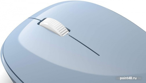 Купить Мышь Microsoft Lion Rock Ergonomic светло-голубой оптическая (1000dpi) USB в Липецке фото 3