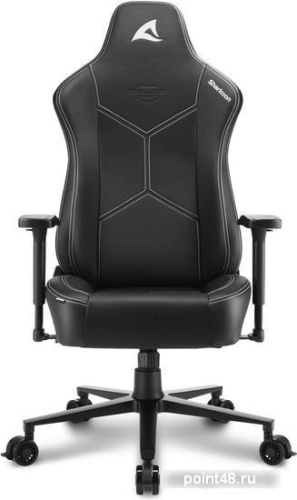 Кресло Sharkoon Skiller SGS30 (черный/белый) фото 3