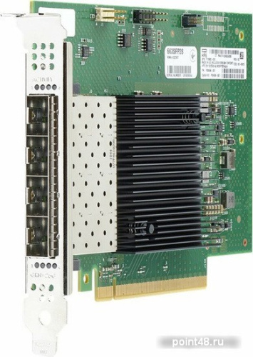 Сетевой адаптер Intel Original E810XXVDA4BLK 4x25Gb/s QSFP28 (E810XXVDA4BLK 978335)