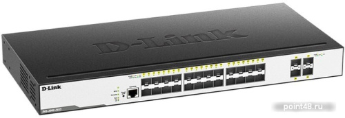 Купить Коммутатор D-Link DGS-3000-28XS DGS-3000-28XS/B1A 24SFP 4SFP+ управляемый в Липецке фото 2