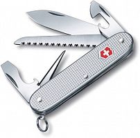Купить Нож перочинный Victorinox Farmer Alox (0.8241.26) 93мм 9функций серебристый карт.коробка в Липецке