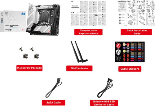 Материнская плата MSI MPG B760I Edge WiFi фото 2