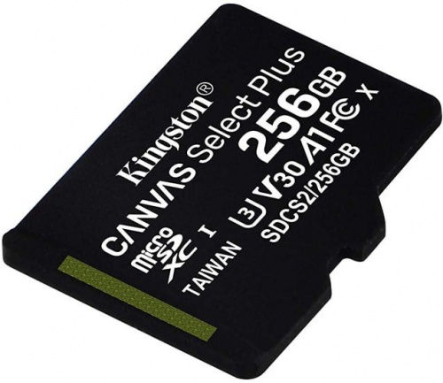 Купить Флеш карта microSDXC 256Gb Kingston SDCS2/256GBSP Canvas Select Plus w/o adapter в Липецке фото 2