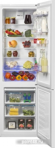 Холодильник Beko RCNK356E20BW белый (двухкамерный) в Липецке фото 2
