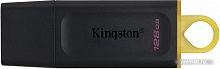Купить Флеш Диск Kingston 128Gb DataTraveler Exodia DTX/128GB USB3.1 черный/желтый в Липецке