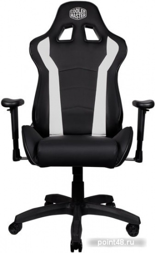 Кресло Cooler Master Caliber R1 (черный/белый) фото 3