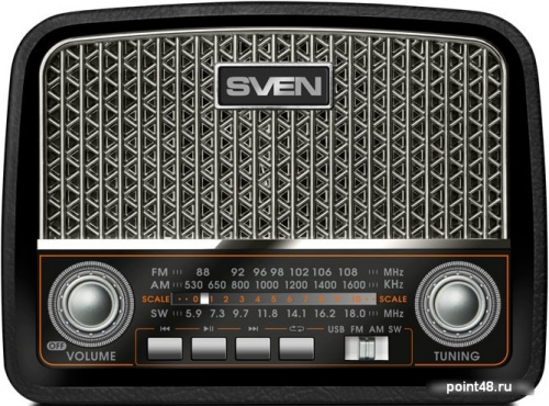 Купить Радиоприемник SVEN SRP-555 черный в Липецке фото 2