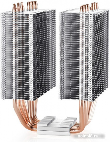 Устройство охлаждения(кулер) Deepcool NEPTWIN V2 Socket 1700 Soc-AM4/1151/1200/2066/1700 4-pin 18-30dB Al+Cu 150W LED Ret фото 2