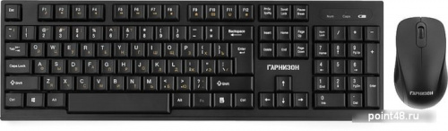 Купить Клавиатура + мышь Гарнизон беспроводные GKS-110, черный, 2.4 ГГц, 1000 DPI в Липецке