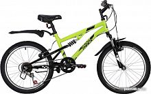 Купить Детский велосипед Novatrack Titanium New 20 2020 20SS6V.TITANIUM.GN20 (зеленый) в Липецке