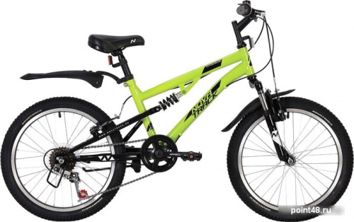 Купить Детский велосипед Novatrack Titanium New 20 2020 20SS6V.TITANIUM.GN20 (зеленый) в Липецке на заказ