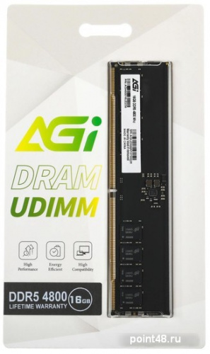 Оперативная память AGI UD238 16ГБ DDR5 4800 МГц AGI480016UD238 фото 2