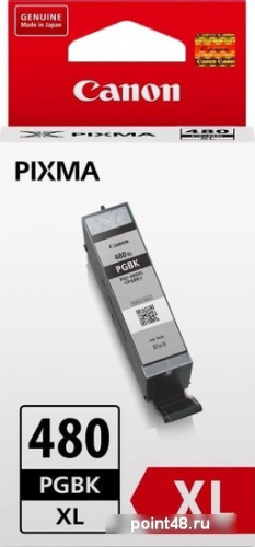 Купить Картридж струйный Canon PGI-480XL PGBK 2023C001 черный (18.5мл) для Canon Pixma TS6140/TS8140TS/TS9140/TR7540/TR8540 в Липецке