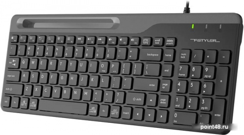 Купить Клавиатура A4Tech Fstyler FK25 черный/серый USB slim в Липецке фото 3