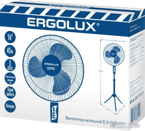 Купить Вентилятор Ergolux ELX-FS02-C31 в Липецке фото 2